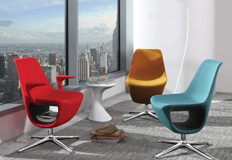 office furniture use of colours