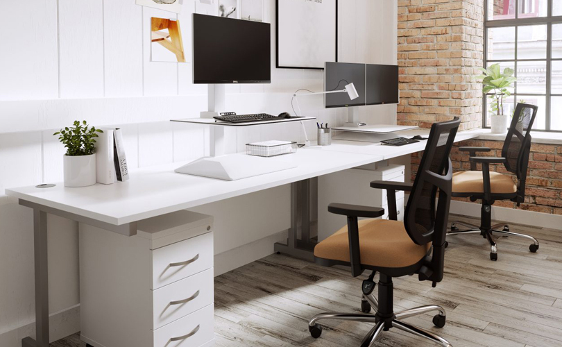 6 Office Desk Hacks To Improve Productivity - B2B Office Interiors
