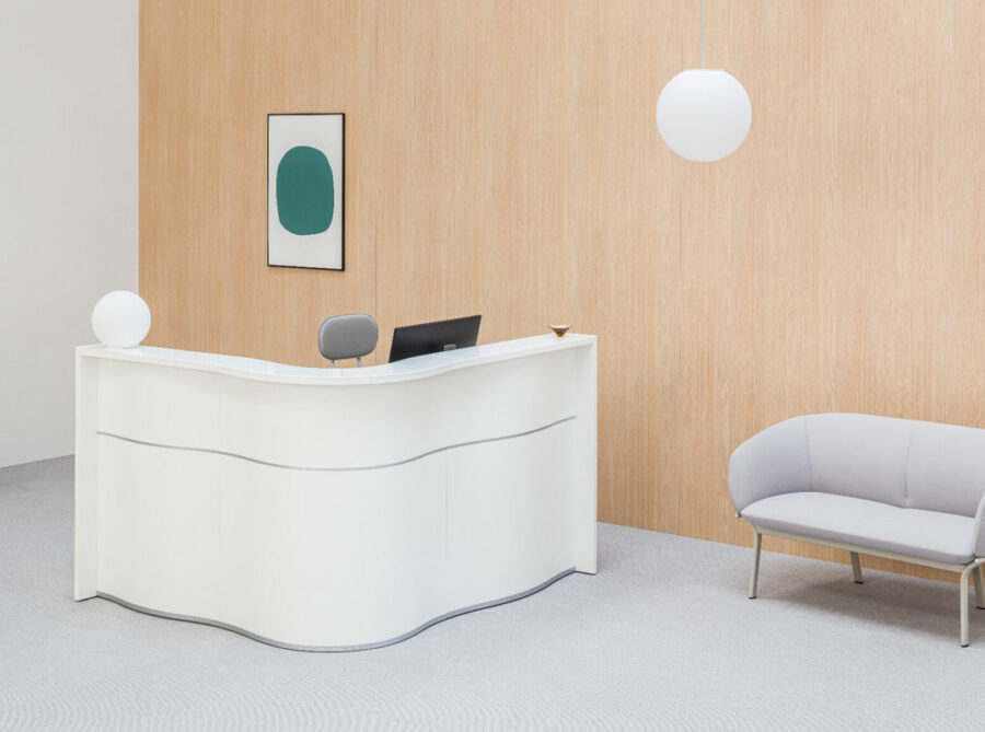 Wave Reception Desk