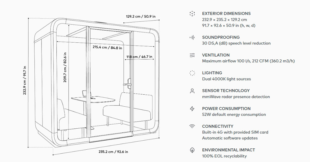 Framery Four Meeting Pod