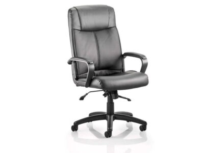 plaza high back leather executive chair