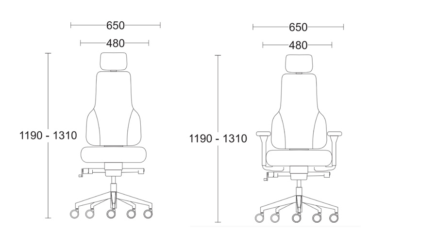 Apex posture chair