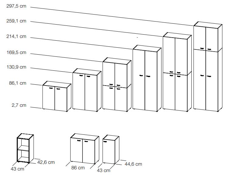 Office Storage Cabinets Quadr