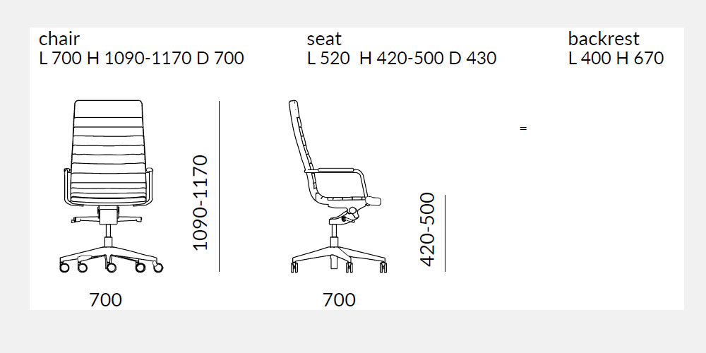 Dahlia executive chair