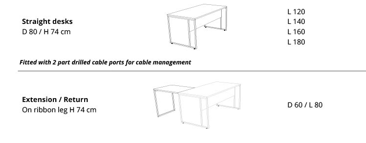 Executive Desk Stricto