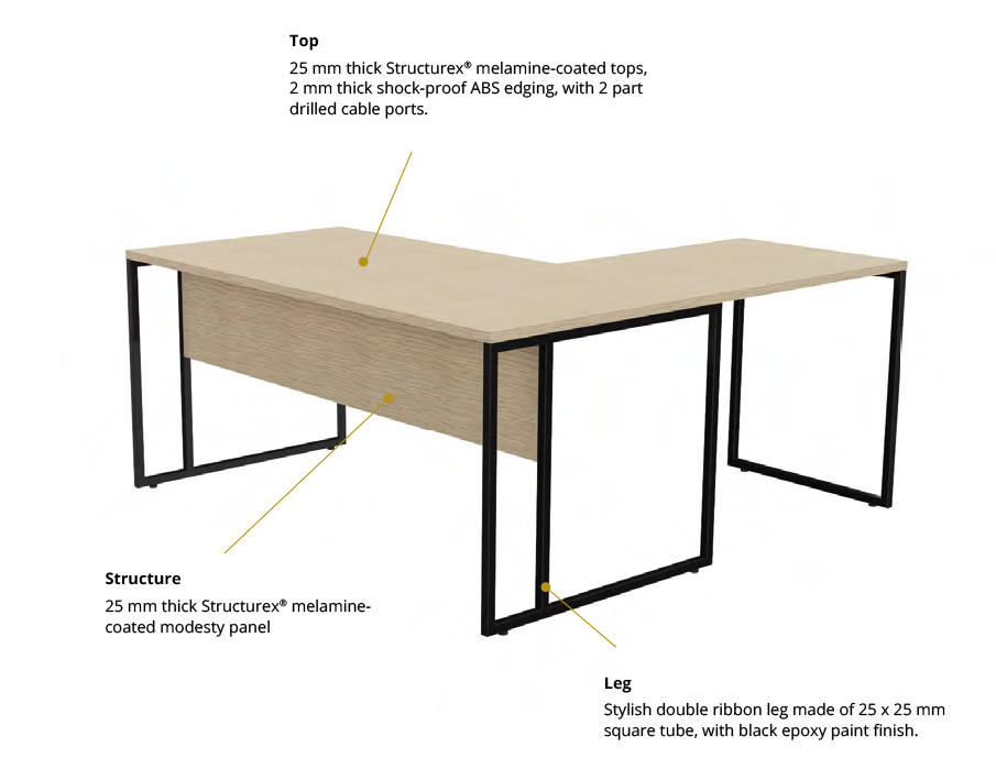 Executive Desk Stricto