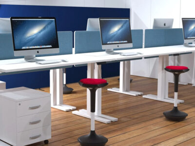 Sitall Deluxe Posture Sit/Stand Stool, Unique Saddle Seat,  Gas Lift Adjustment.