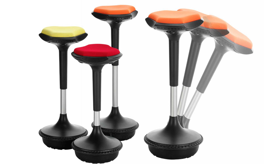 Sitall Deluxe Posture Sit/Stand Stool, Unique Saddle Seat, Gas Lift Adjustment. 4 Sitall Deluxe Posture Sit/Stand Stool, Unique Saddle Seat, Gas Lift Adjustment. - Image 4