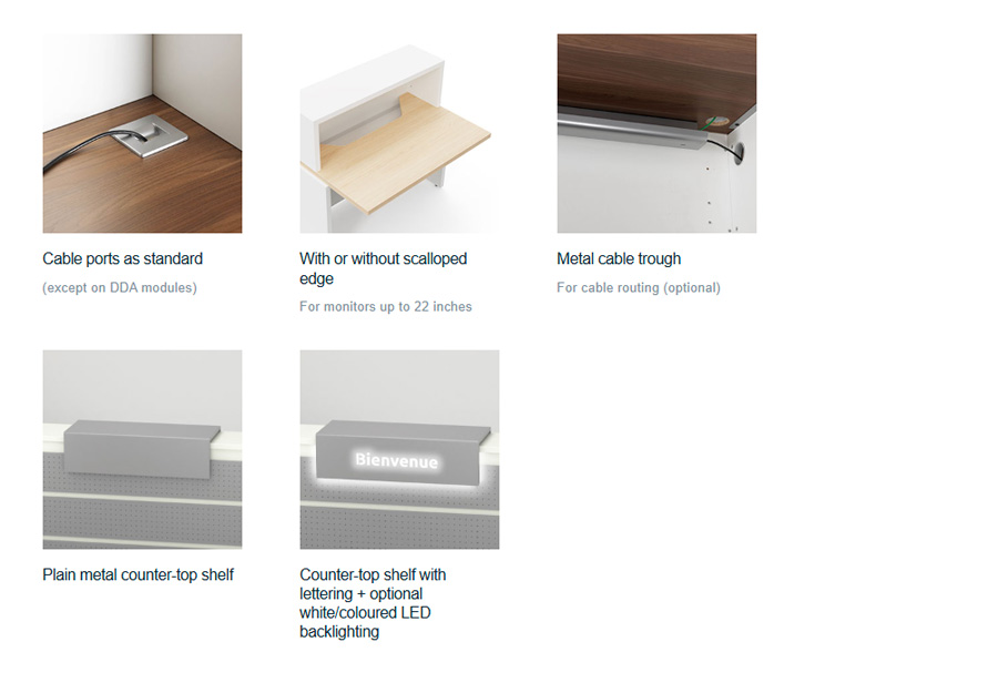 Modular Reception Counter EOL