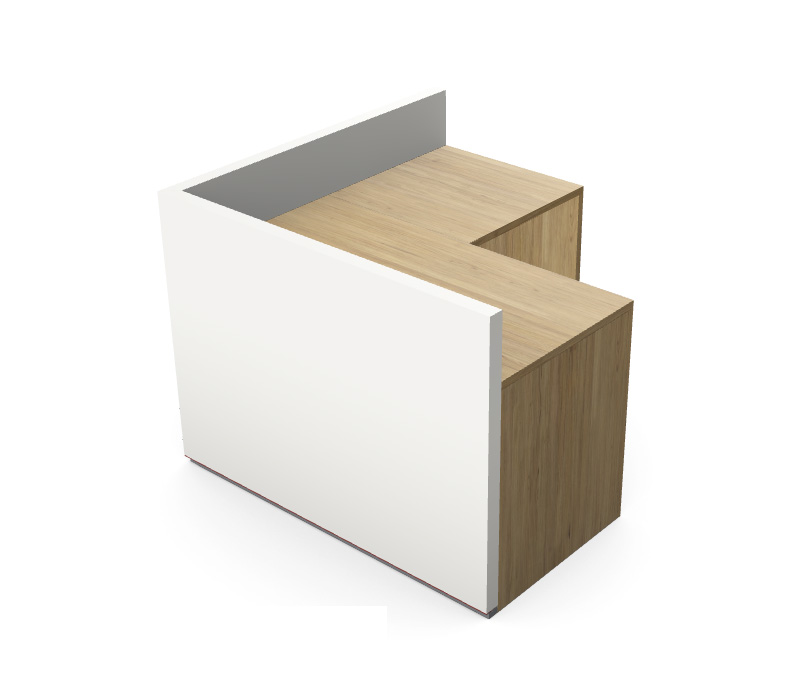 Furonto Middle Counter Corner F2-06 1 Furonto Middle Counter Reception Corner