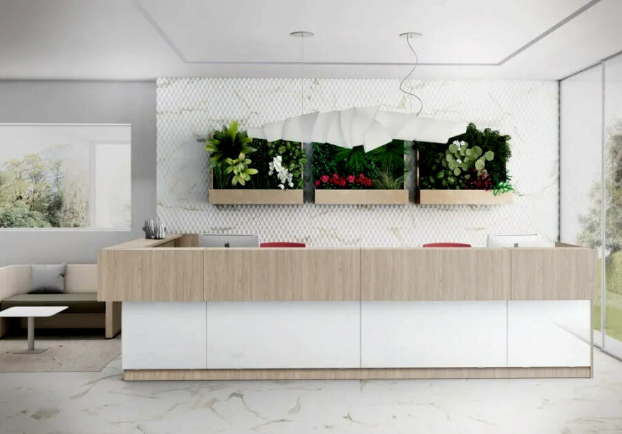 Lodge Reception Desk