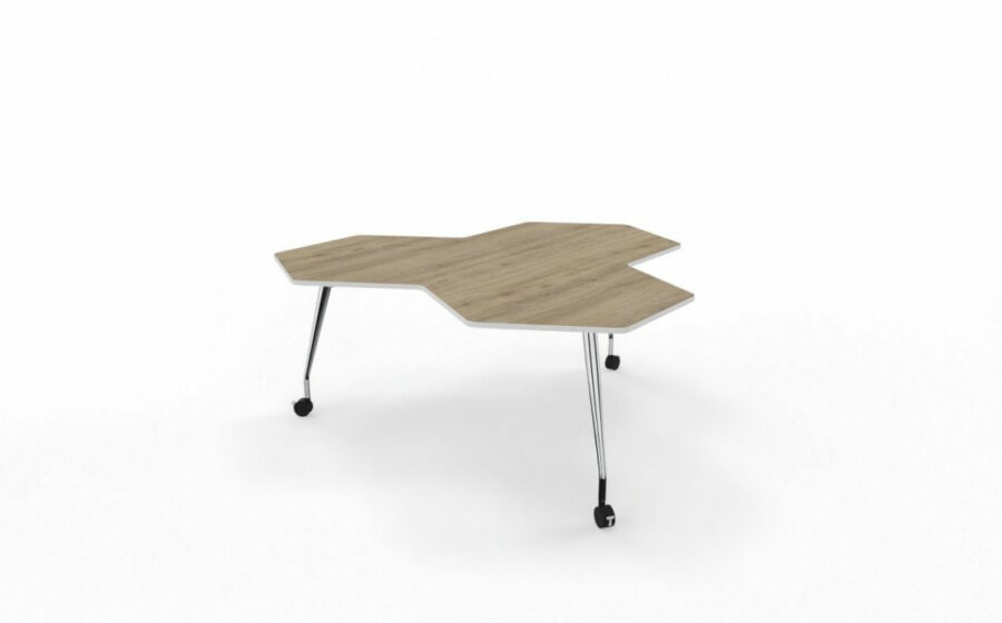 Sirio Mobile Geometric Meeting Tables