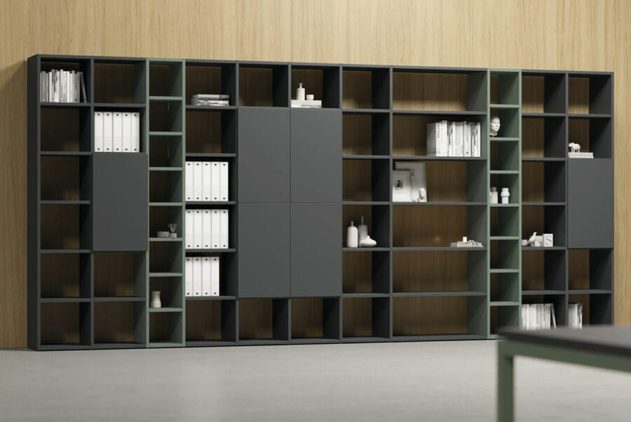 Tomo-System-Storage Bookcases