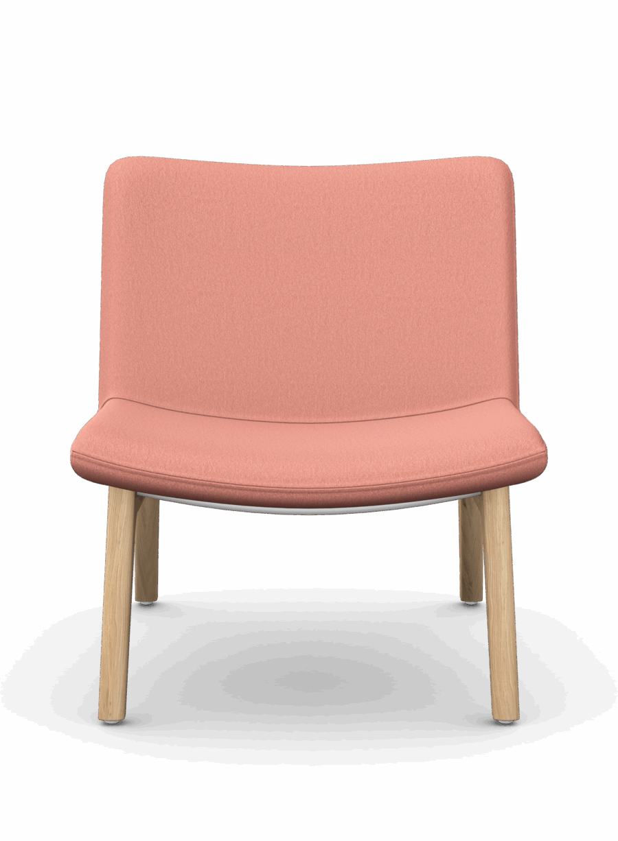 JASPA - Chair, 4 Wooden Legs