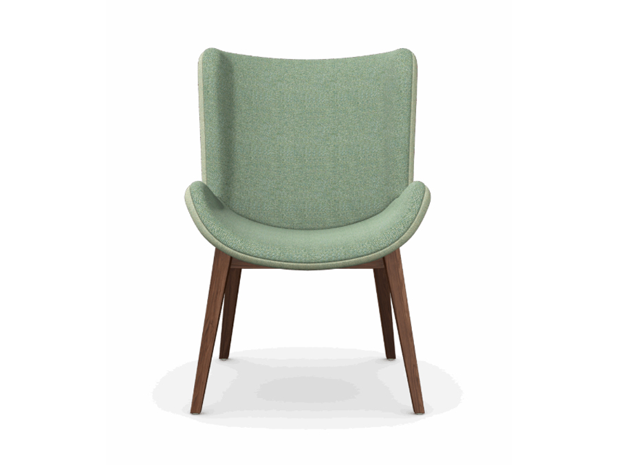 HARPA - Soft Seating Lounge Chair with 4 Wooden Legs 1 harpa 4 wooden legs chair