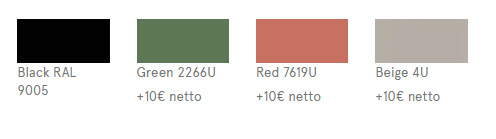 Ollie Ergonomic Chair frame colours