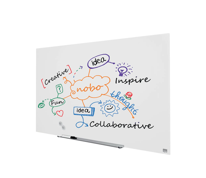 Nobo Impression Pro Glass Magnetic Whiteboard 1 Nobo Glass Magnetic Whiteboard