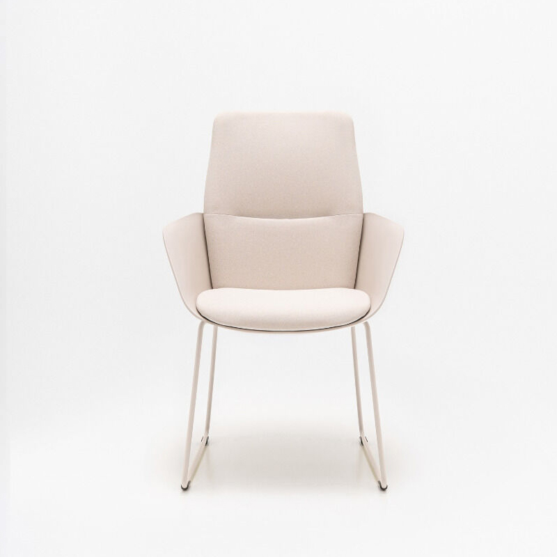 SENDA – Upholstered Meeting Chair with a Sled Base 2 Senda-upholstered-chair-sled-base-
