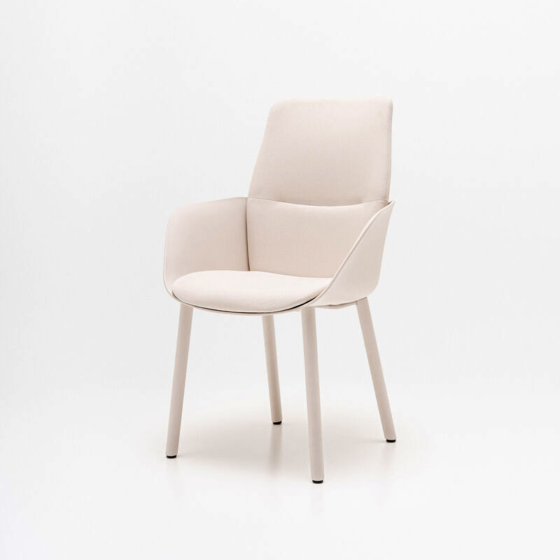 SENDA – Upholstered Meeting Chair with a Wooden Base 1 Senda-upholstered-chair---wooden-legs