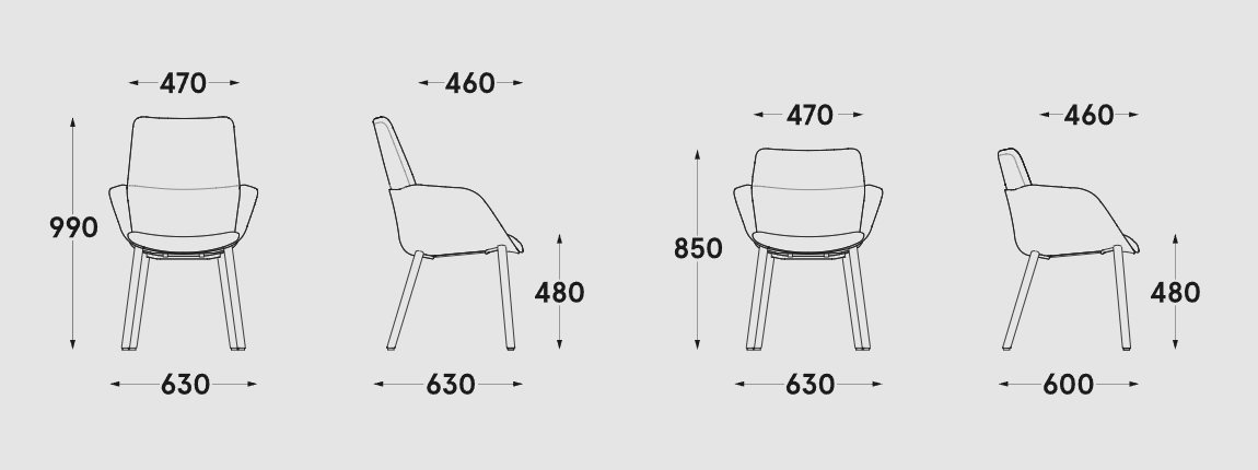 Senda-upholstered-chair---wooden-legs